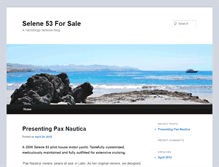Tablet Screenshot of paxnautica.yachtblogs.com